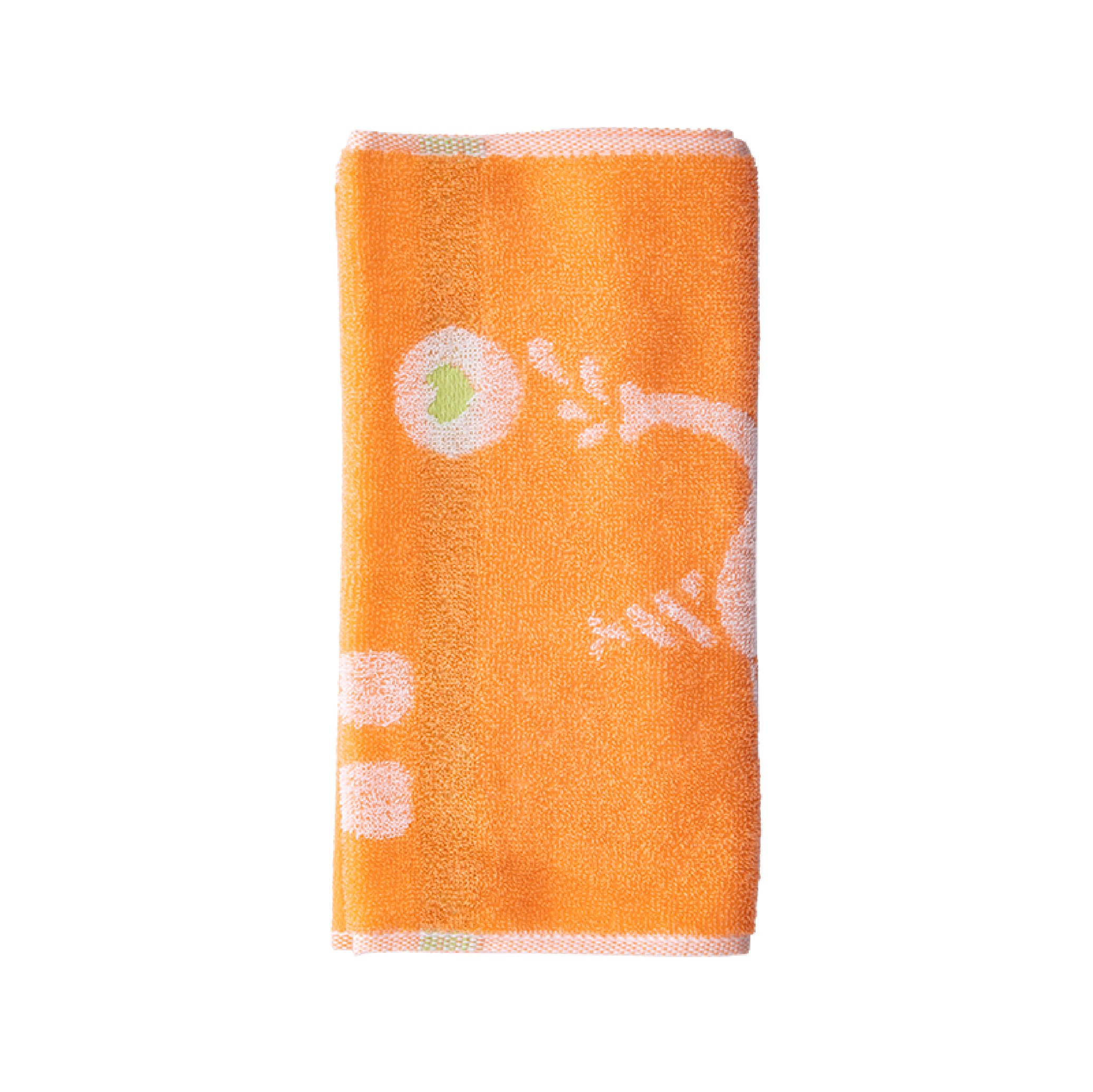(Кол-во в коробке 60 шт) KARDLI Детское полотенце оранжевое