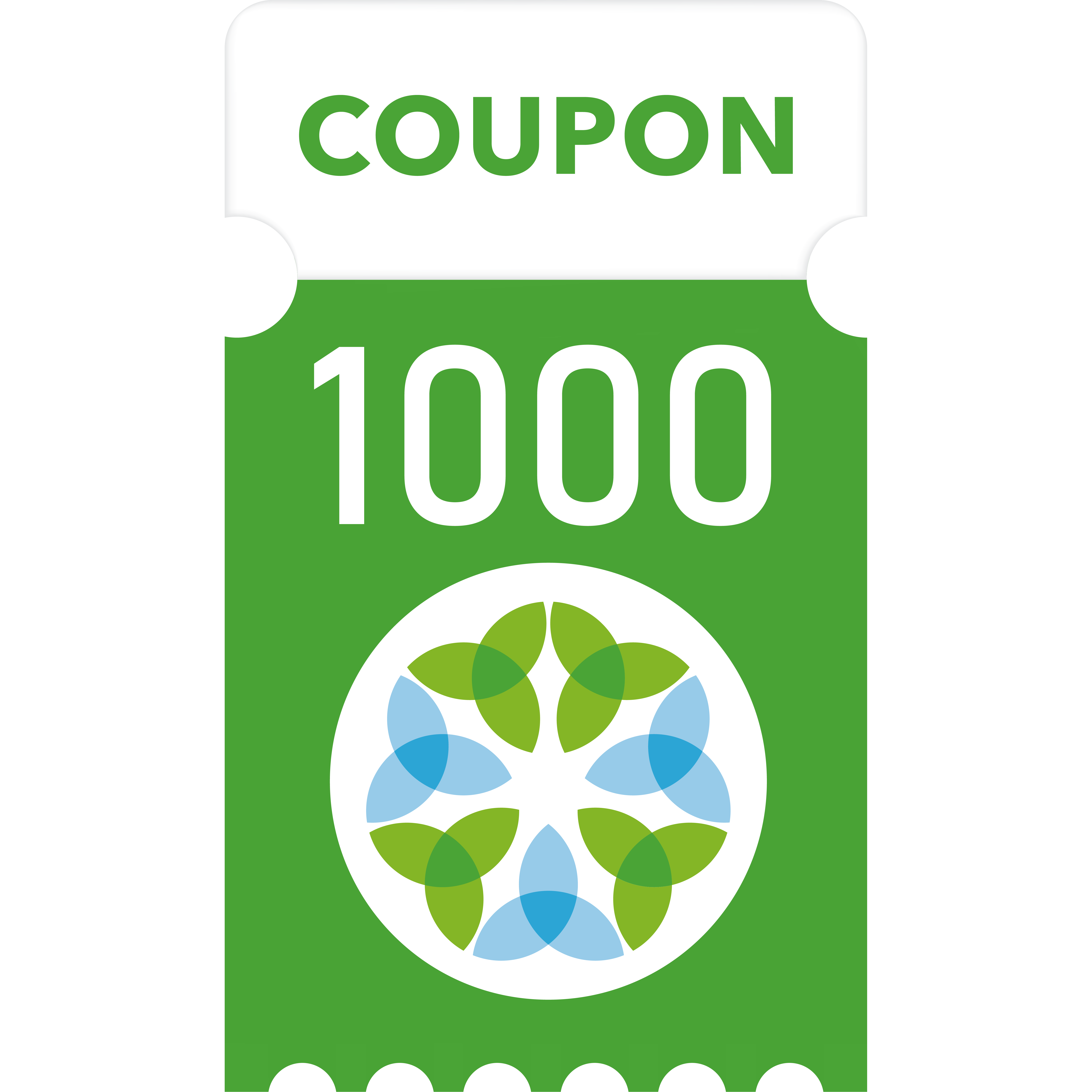 1000 купонов Greenleaf