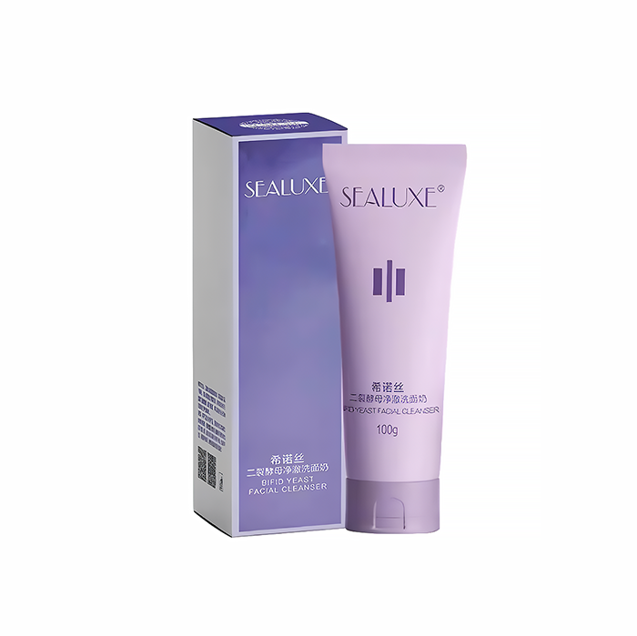 (Кол-во в коробке 24 шт) SEALUXE Двухкомпонентное дрожжевое очищающее средство для умывания 100 г