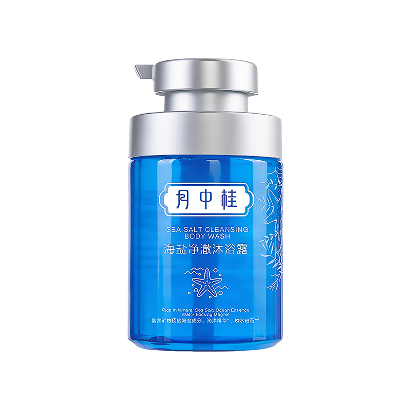 Очищающий гель для душа с морской солью Yue Zhonggui, 450 мл