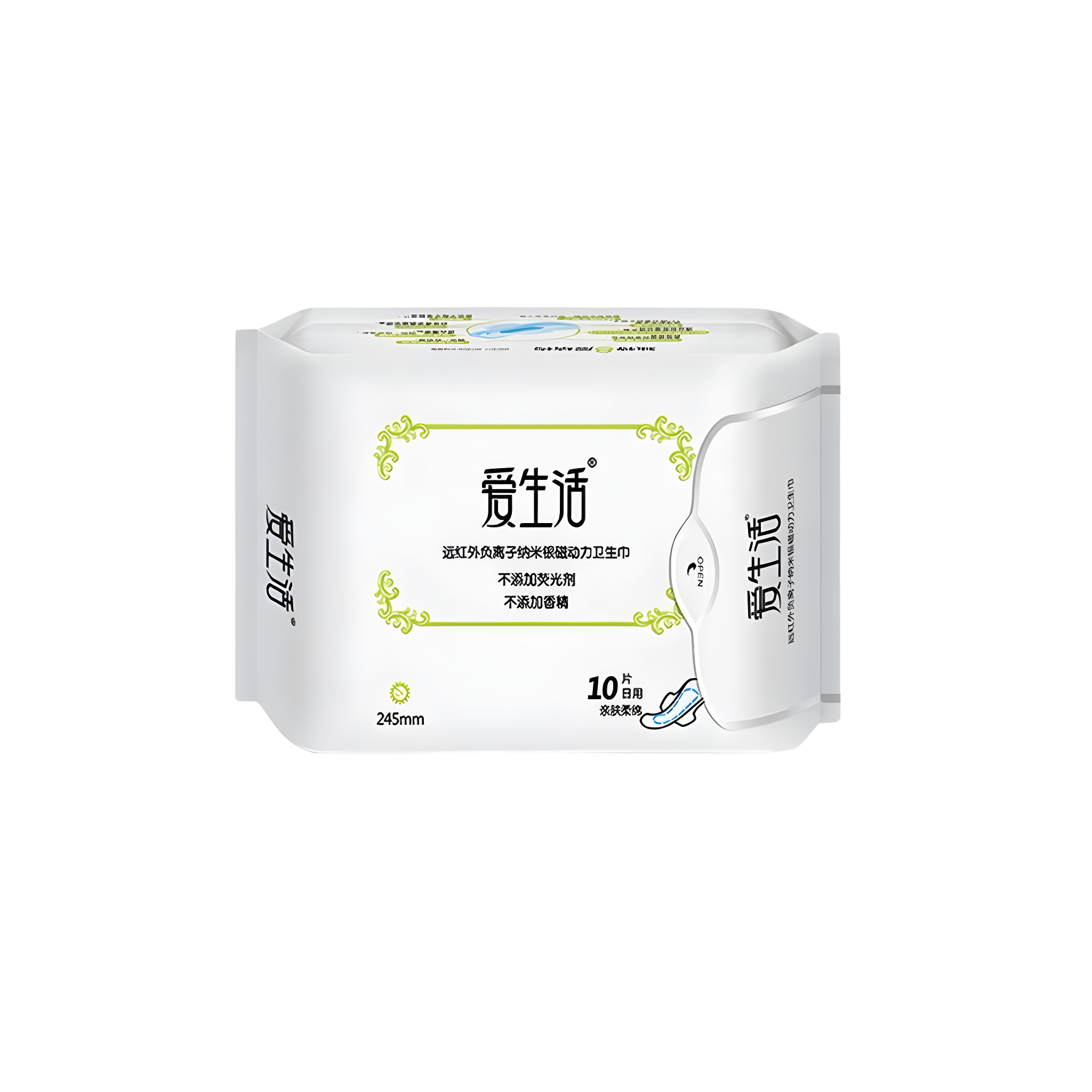 (Кол-во в коробке 100 шт) iLiFE Дневные гигиенические прокладки, 245 мм 10 шт