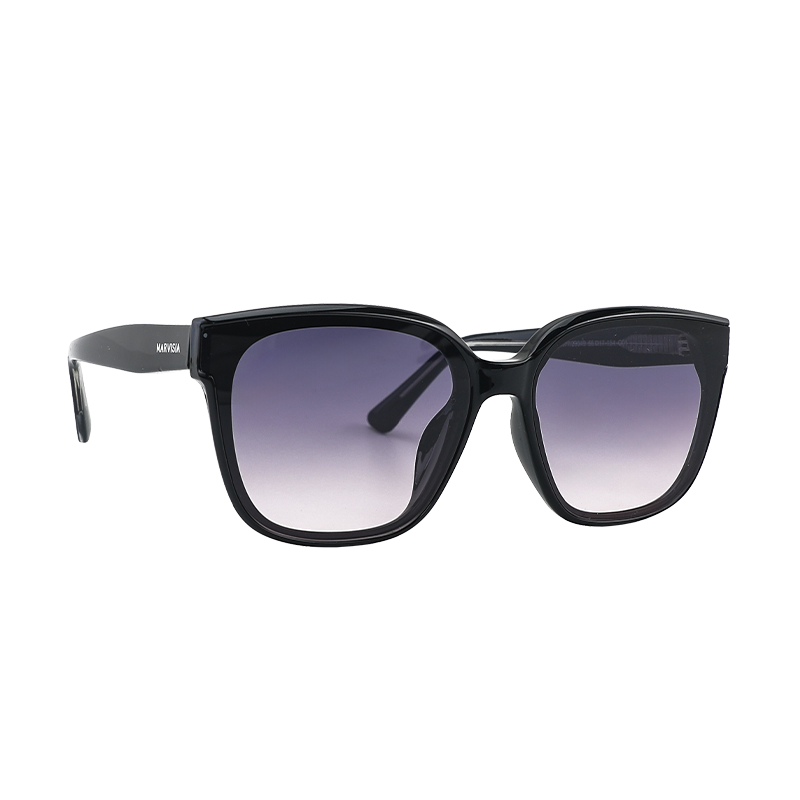 (Кол-во в коробке 40 шт)MARVISIA Солнцезащитные очки HD Nylon/230077/230049/Яркие черно- фиолетовые линзы