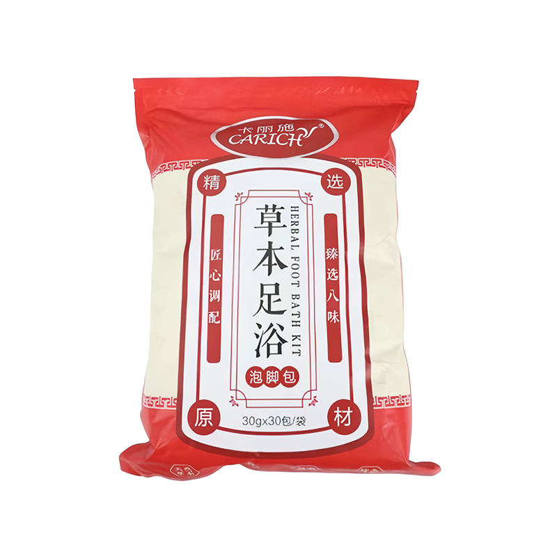 (Кол-во в коробке 25 шт) Carich Травяной компресс для ног (30г *30шт)（англиский и русский язык）