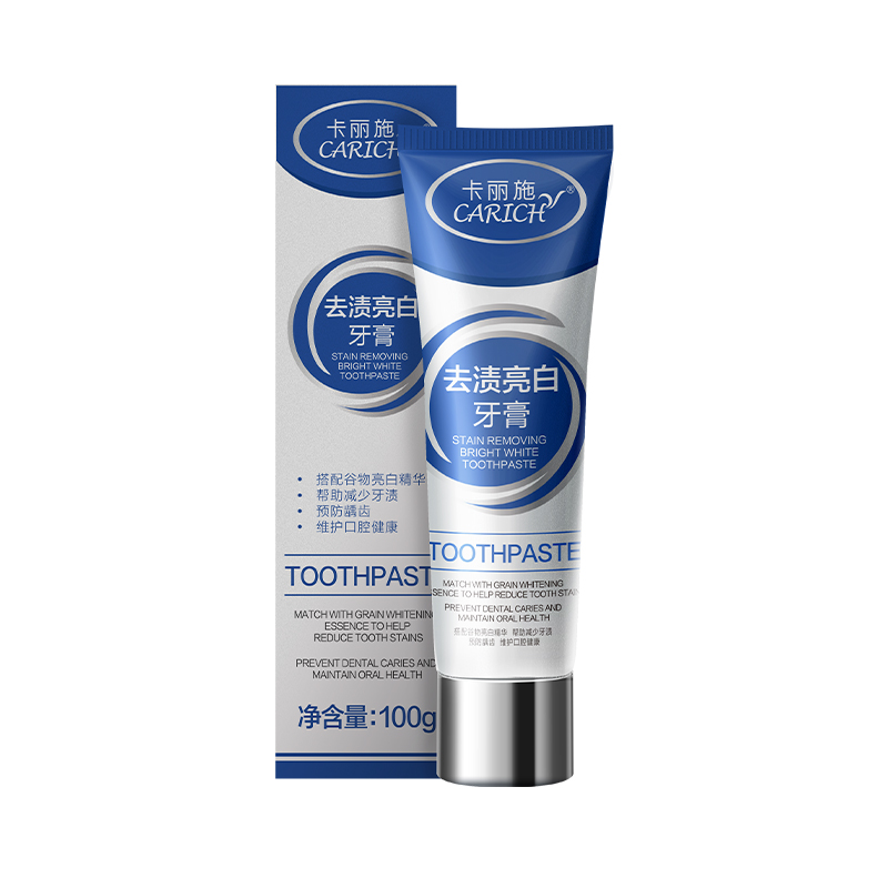 (Кол-во в коробке 36 шт) CARICH Зубная паста для удаления пятен и отбеливания, 100г