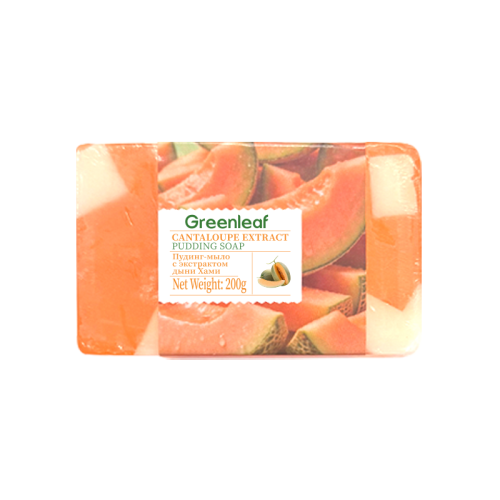 Greenleaf Желейное мыло с экстрактом дыни Хами, 200 г，（англо-русская версия）
