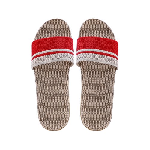 Kardli slippers（women) - Женские тапочки летние (39-40; *260мм*), (Подошва-Резина / Верх-Текстильные материал)