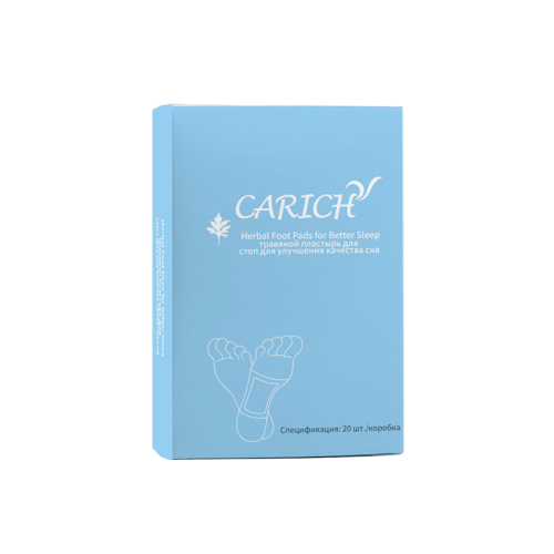 CARICH Ночной пластырь для стоп с травами 20 шт.