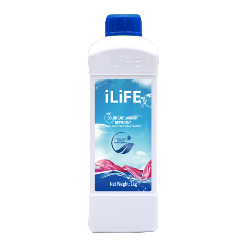 iLiFE Гель для стирки цветного белья "Защита цвета" 1 кг