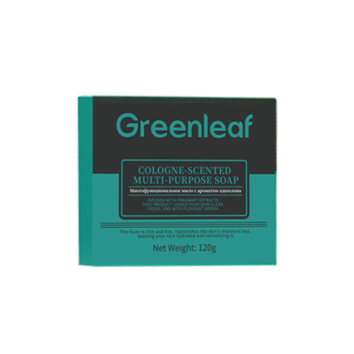 Greenleaf  Многофункциональное мыло с ароматом одеколона / 120 г /  англо-русская версия
