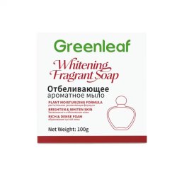 Greenleaf Осветляющее парфюмированное мыло, 100 г (англо-русская версия)