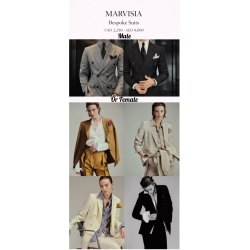 MARVISIA Bespoke Suits Combo