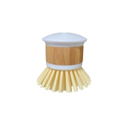 Greenleaf Щетка для чистки сковороды закругленная с ручкой из бамбука
