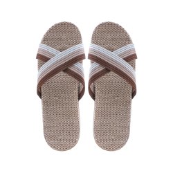 Kardli slippers（man) - Мужские тапочки летние (43-44; *290мм*), (Подошва-Резина / Верх-Текстильные материал),