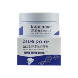 BLUE POINT Энзимный отбеливающий зубной порошок 50г
