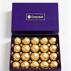 Black chocolate & nuts flavor