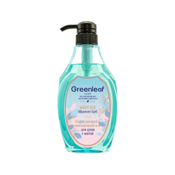 Green Leaf Освежающий гель для душа "Ледяная мята" 580мл