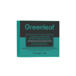 Greenleaf  Многофункциональное мыло с ароматом одеколона / 120 г /  англо-русская версия