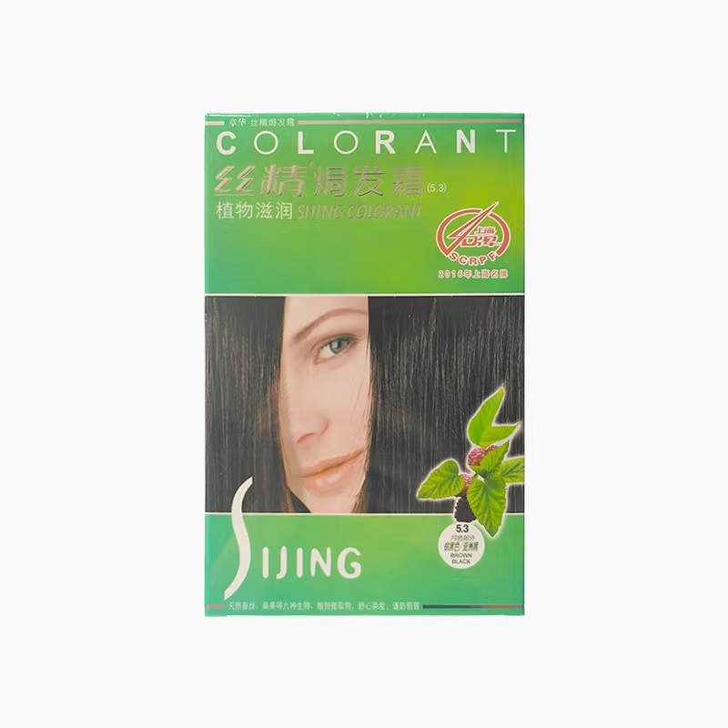 zhanghua краска для волос профессиональная (темно коричневый)130ml